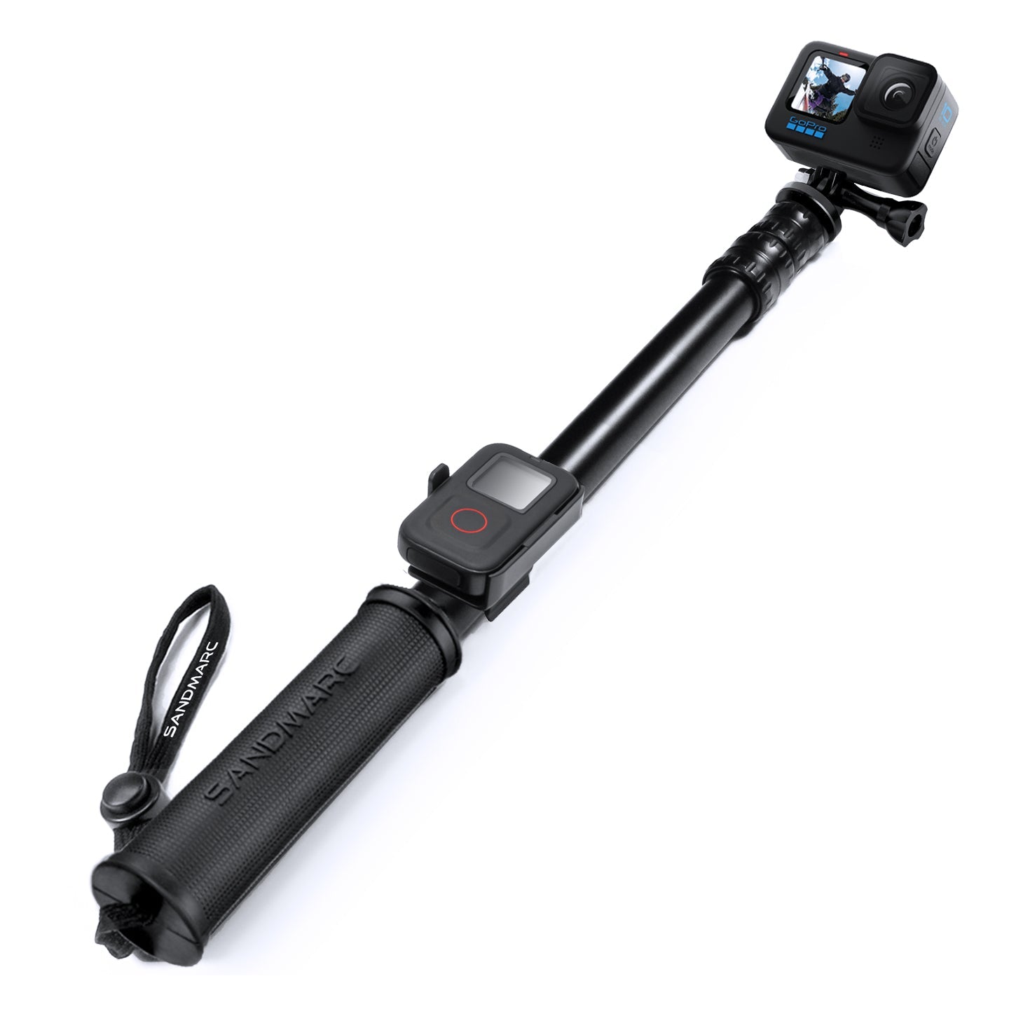 Pole (Stick) for GoPro Hero 13, 12, 11, 10, 9, 8, 7, 6, 5, 4 Cameras - SANDMARC